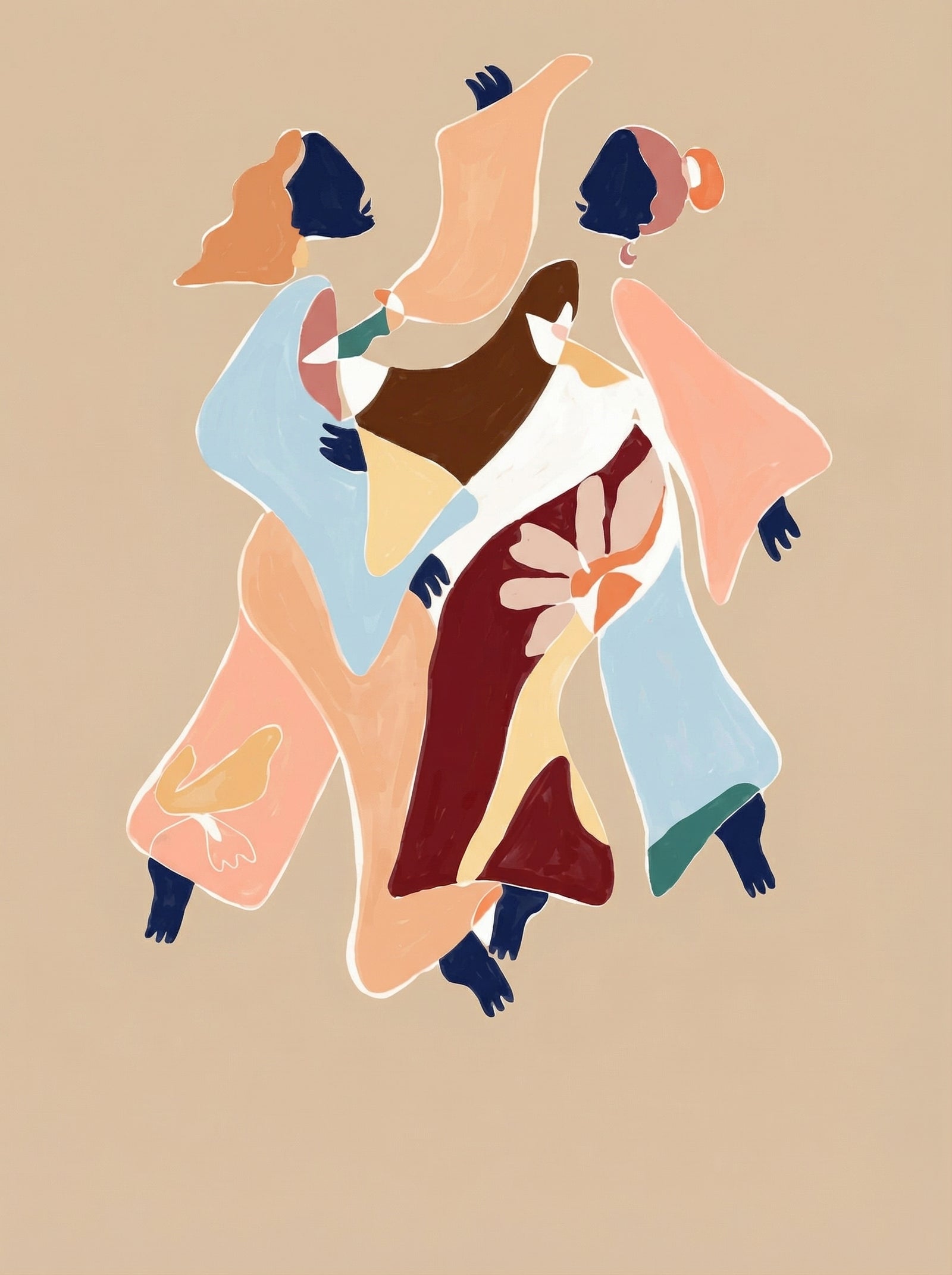 Poster in black frame