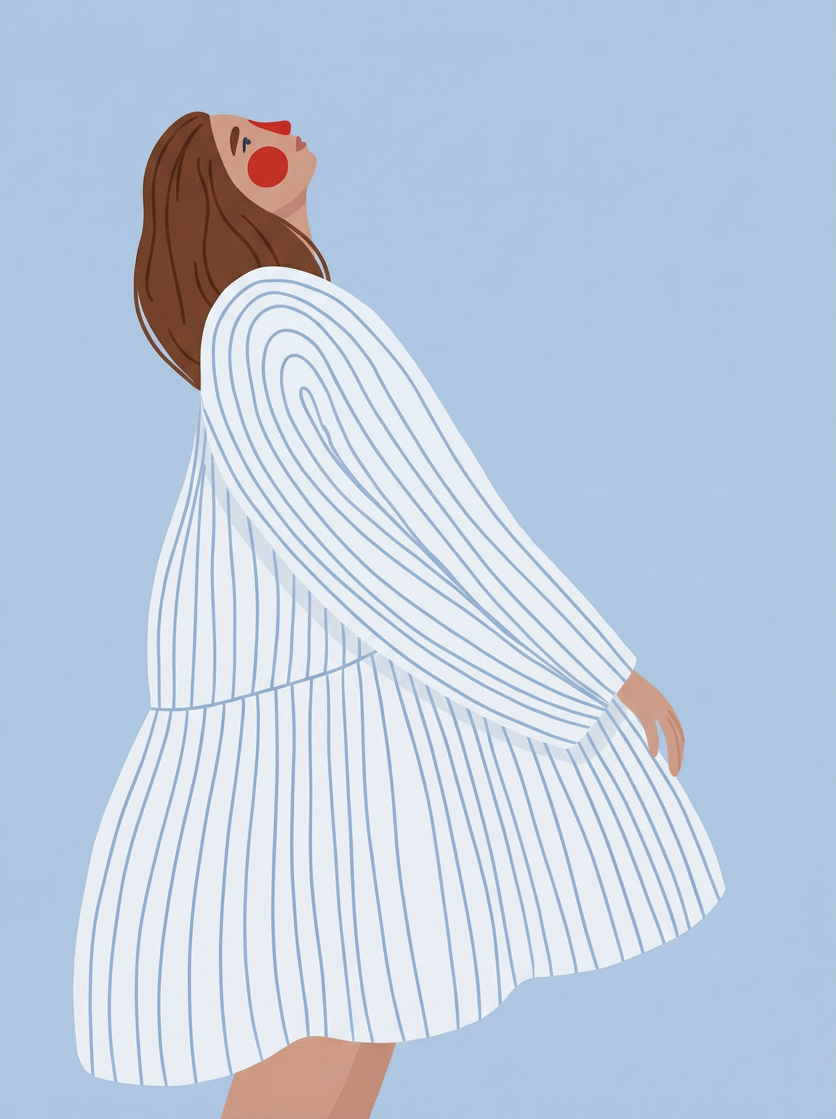 Poster in black frame