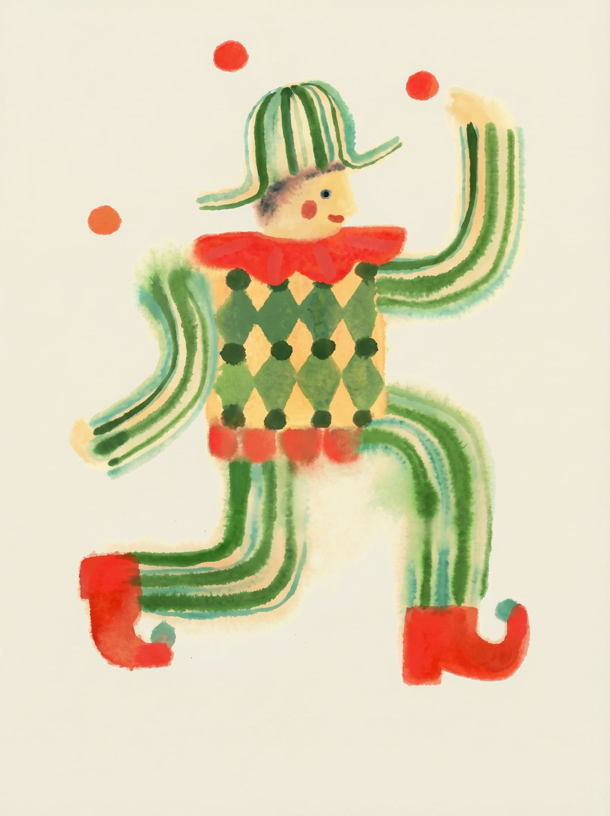 Poster in black frame