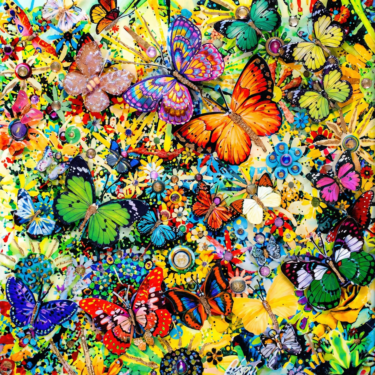 Poster in black frame