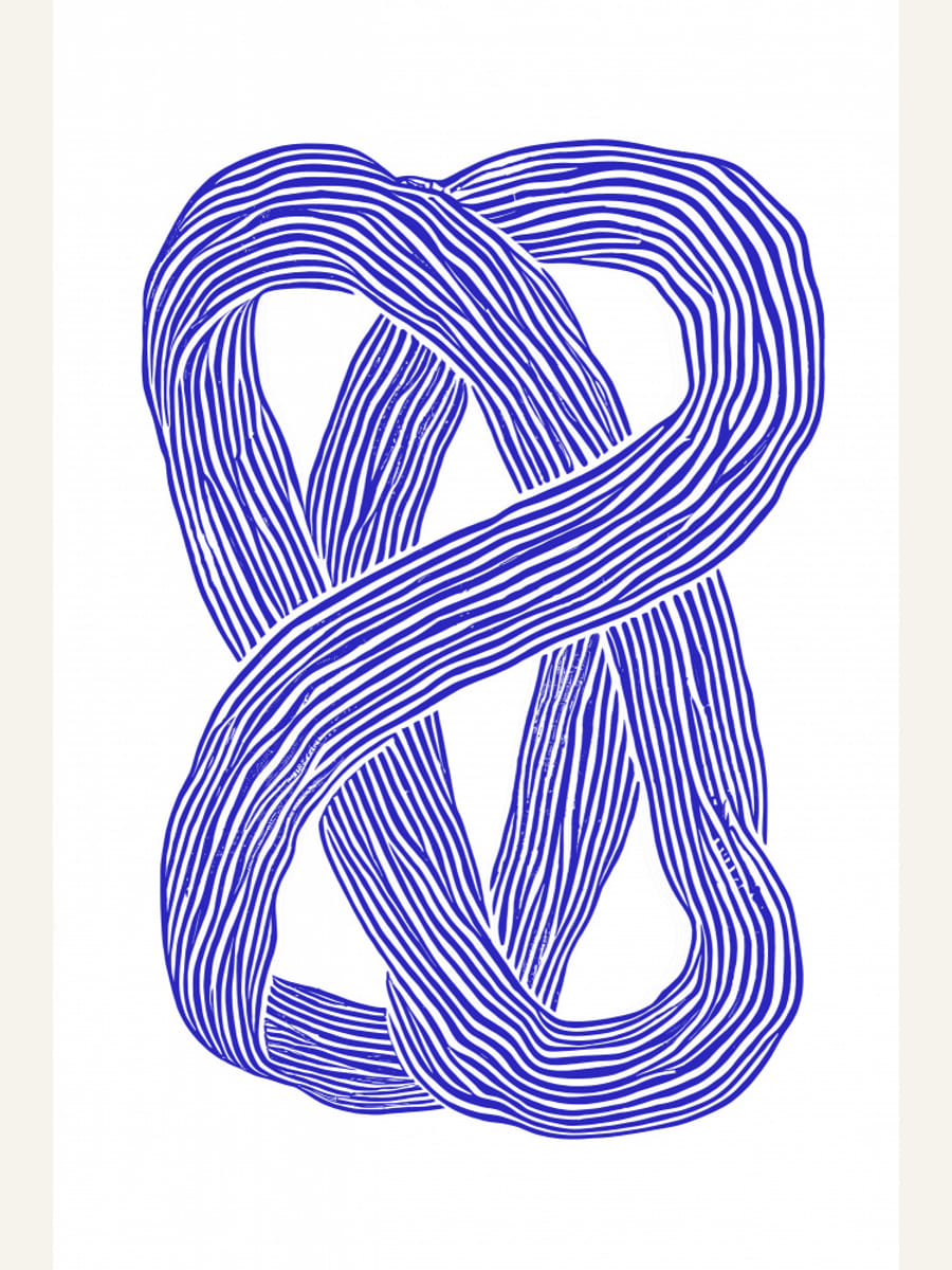 Knots No 3 Poster – Poster und Kunstdruck