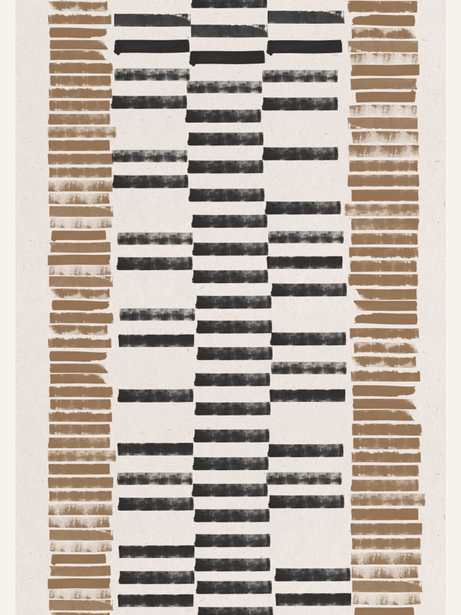 LINO CUT PATTERN NO.2 -juliste – juliste ja taidepainatus