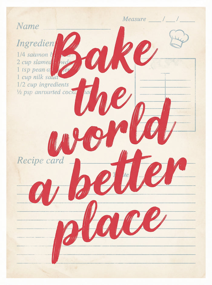 Poster in black frame