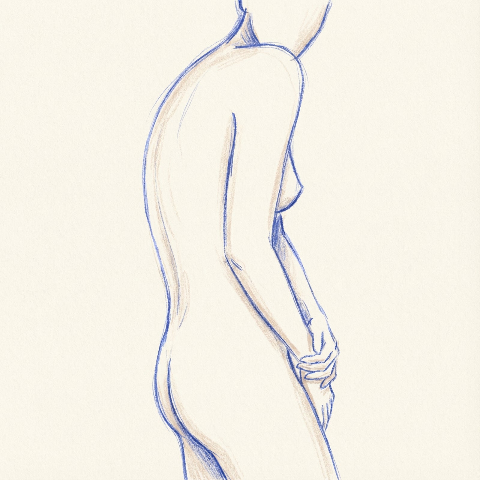 Poster in black frame