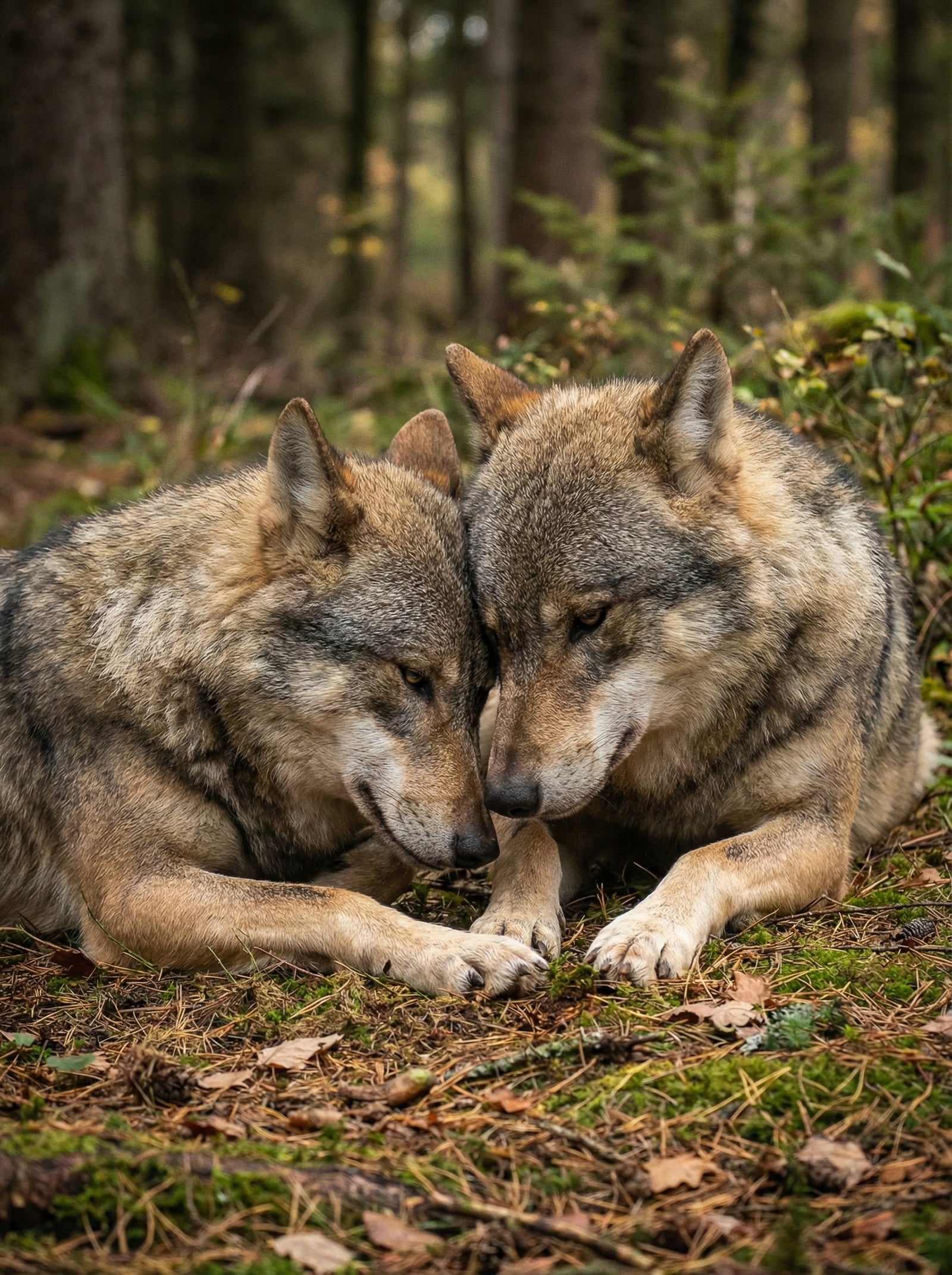 Poster in black frame