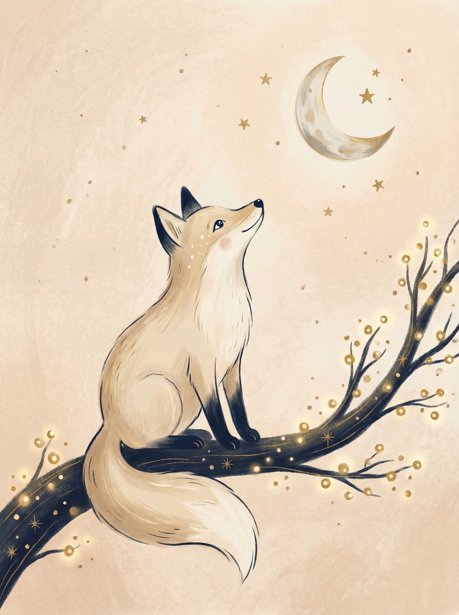 Poster in black frame