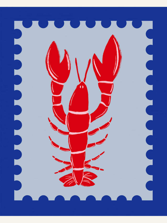 Lobster Card Poster – poster and art print