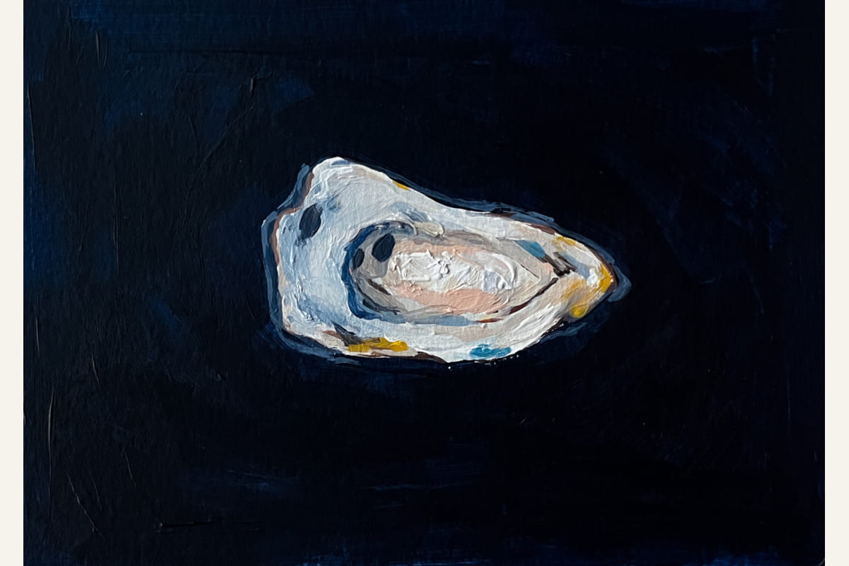 Low Tide Blue Poster – plakat og kunsttryk