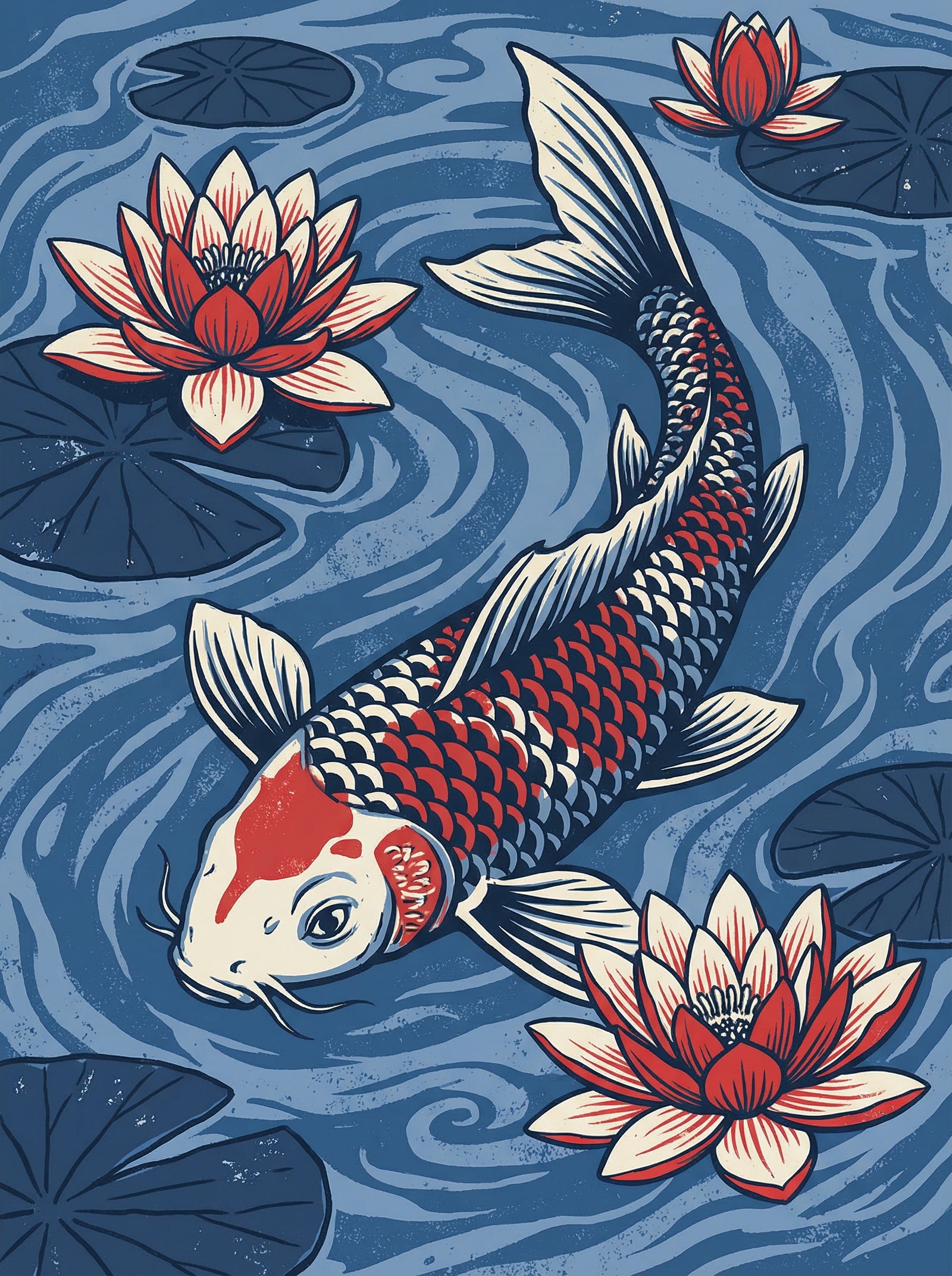 Poster in black frame