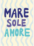Affiche Mare Sole Amore – affiche et impression d’art