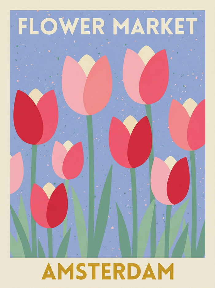 Poster in black frame