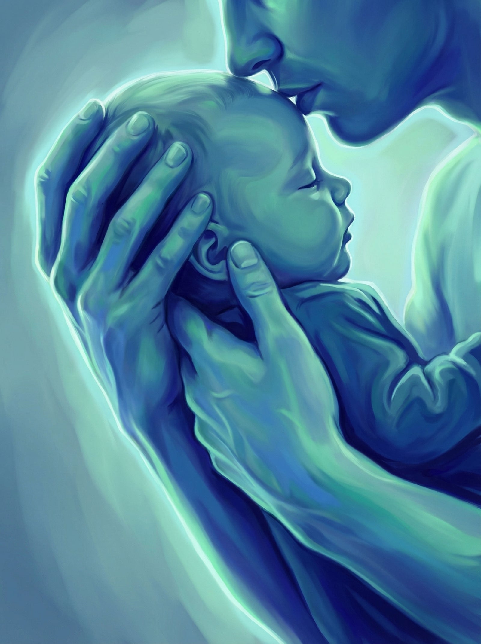 Poster in black frame