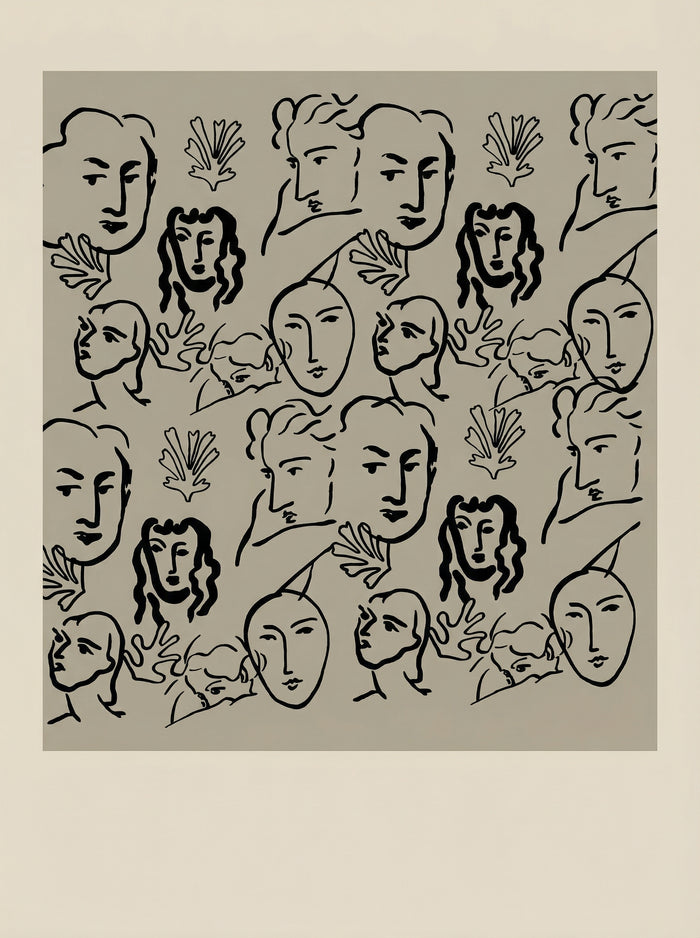 Poster in black frame