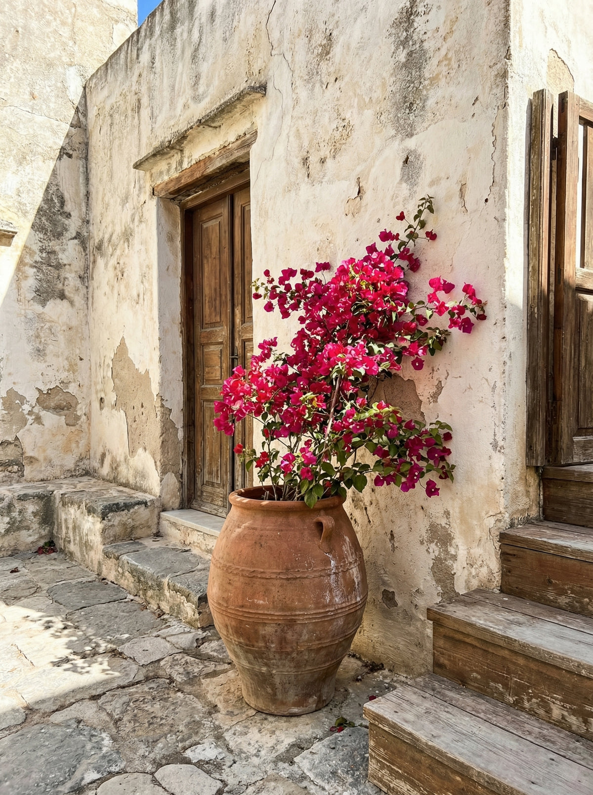 Poster in black frame