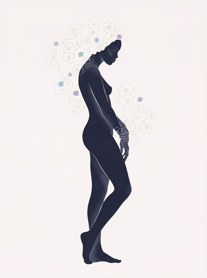 Poster in black frame