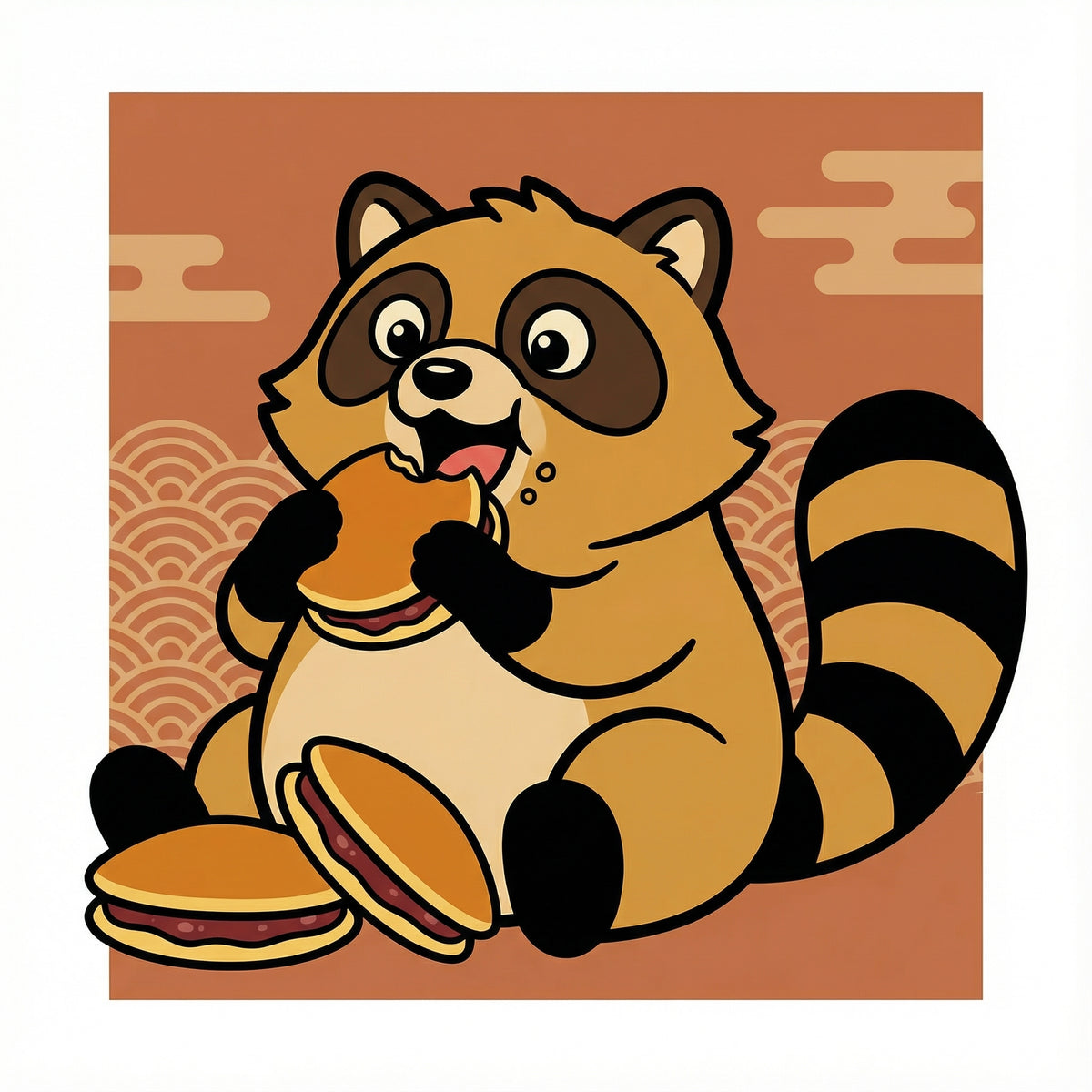 Poster in black frame