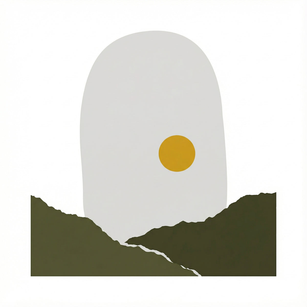 Poster in black frame