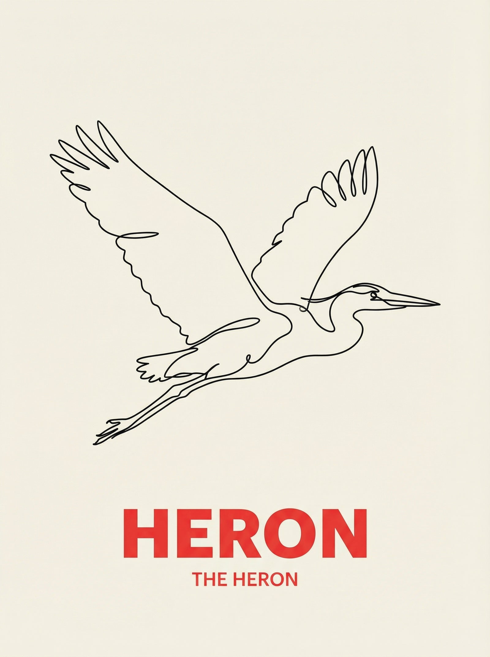 Poster in black frame