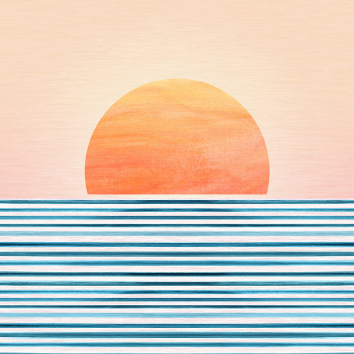 Minimalist Sunset 1 Poster – plakat og kunsttryk