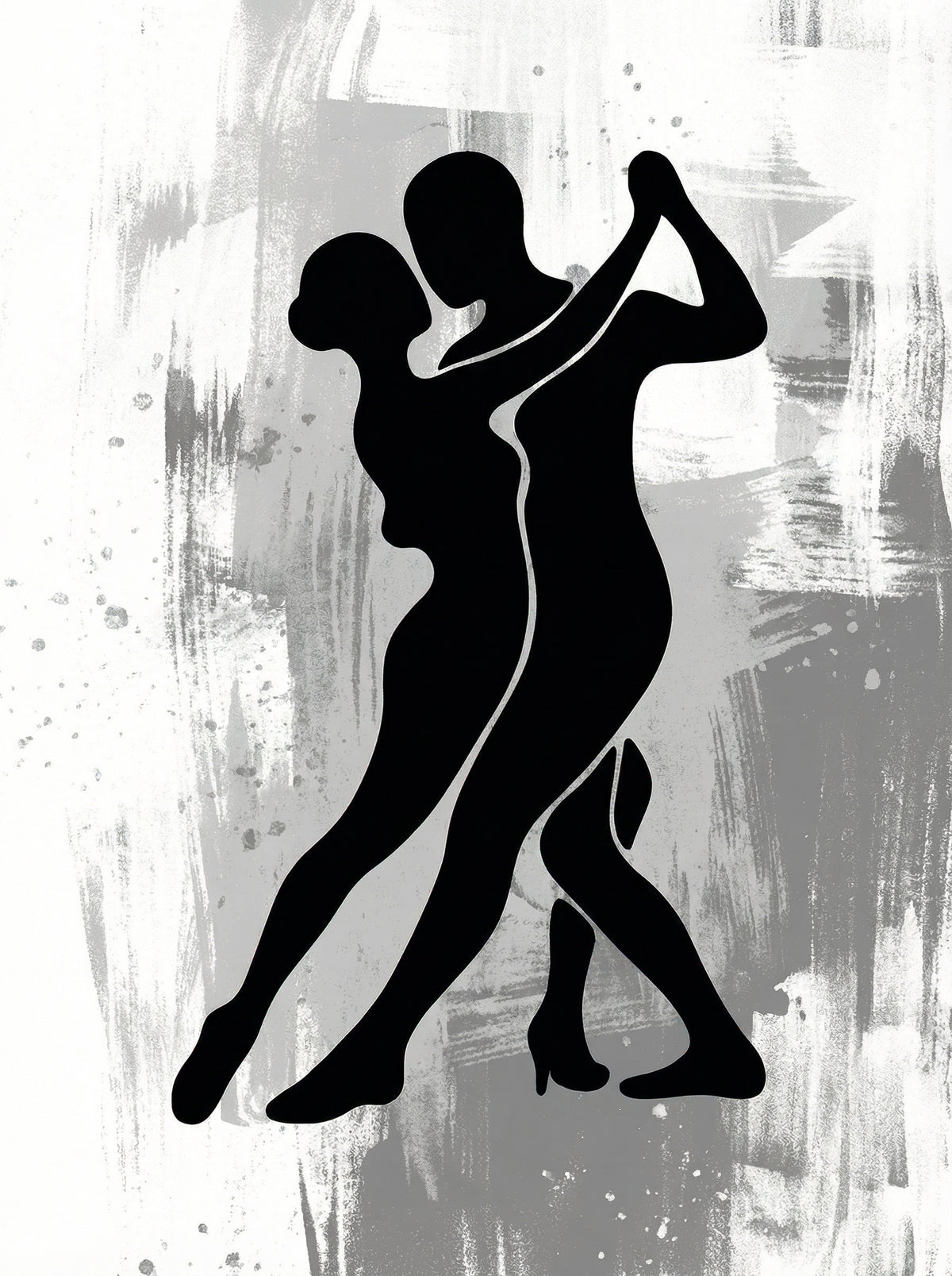 Poster in black frame