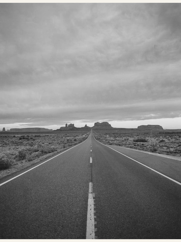 Affiche Monochrome Monument Valley II – affiche et impression d’art