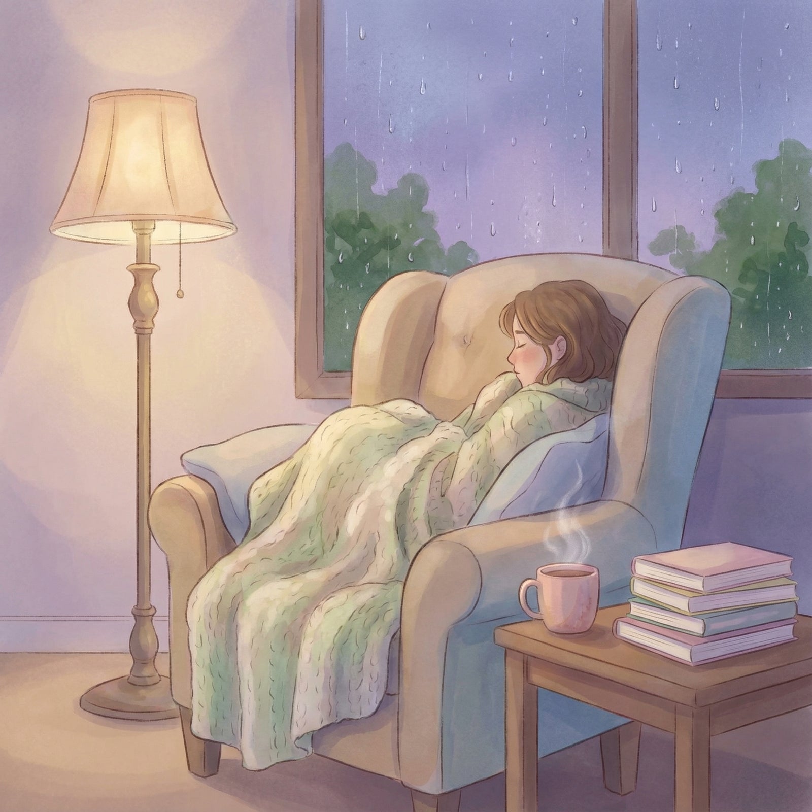 Poster in black frame