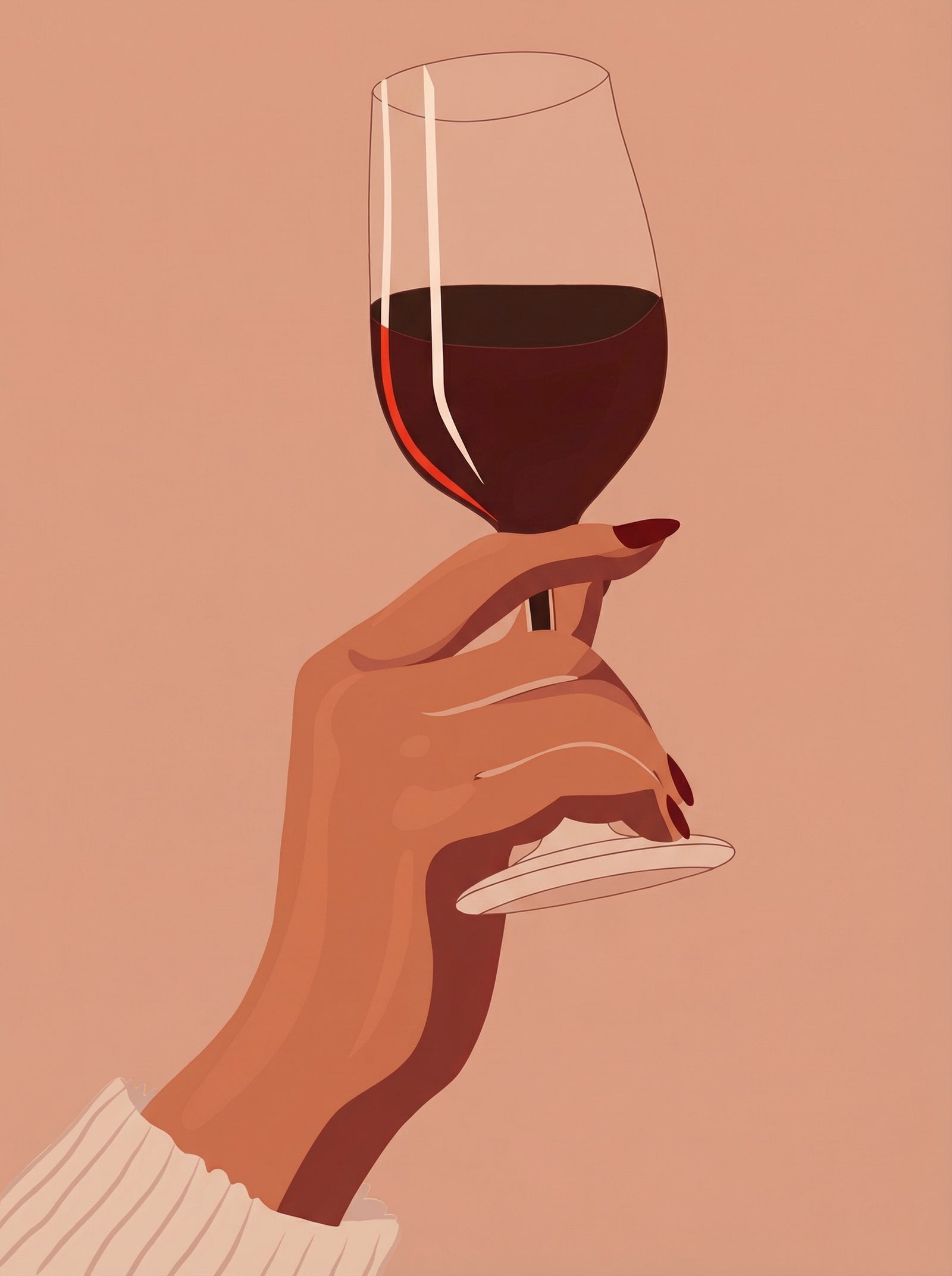 Poster in black frame