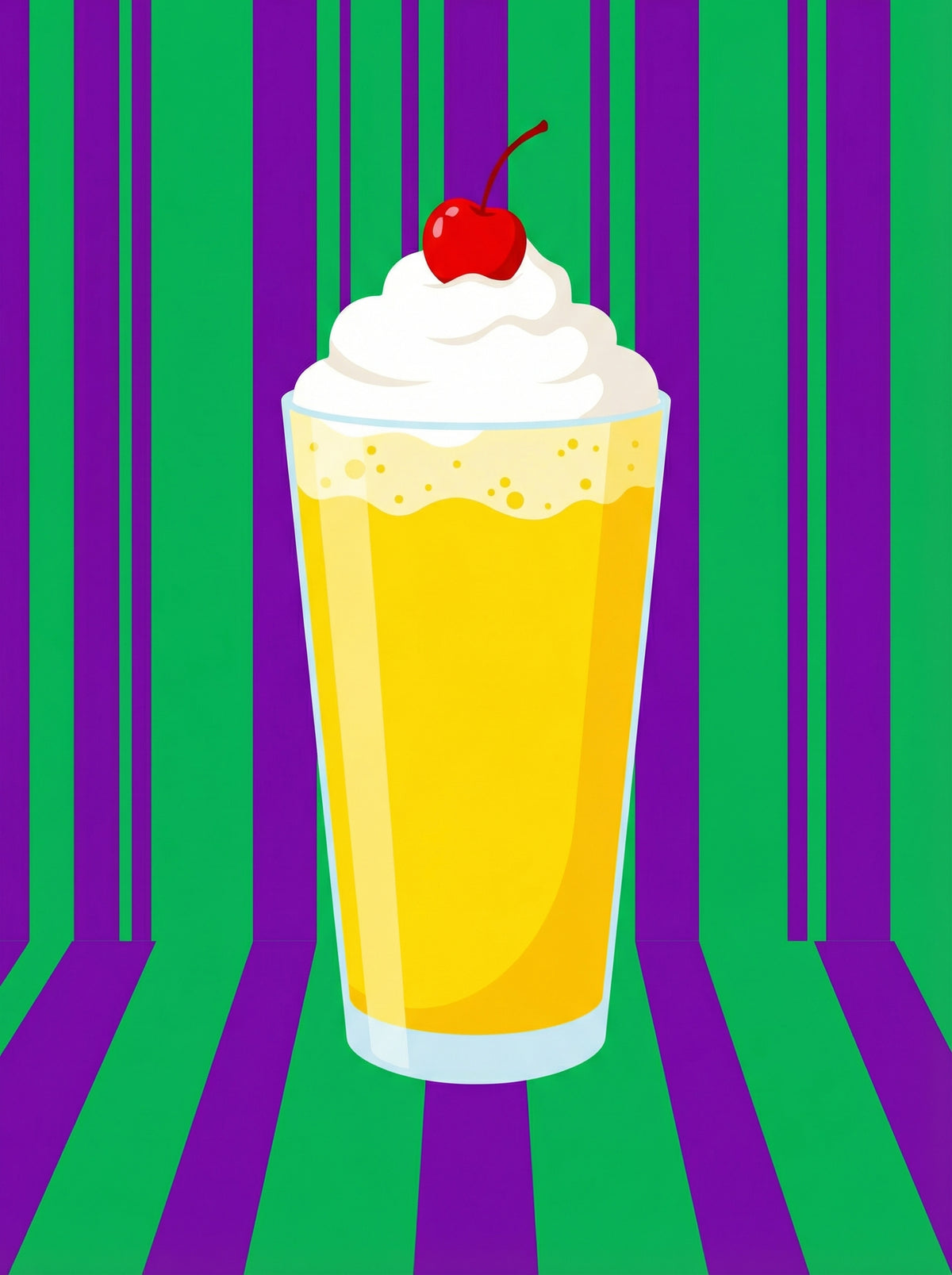 Poster in black frame