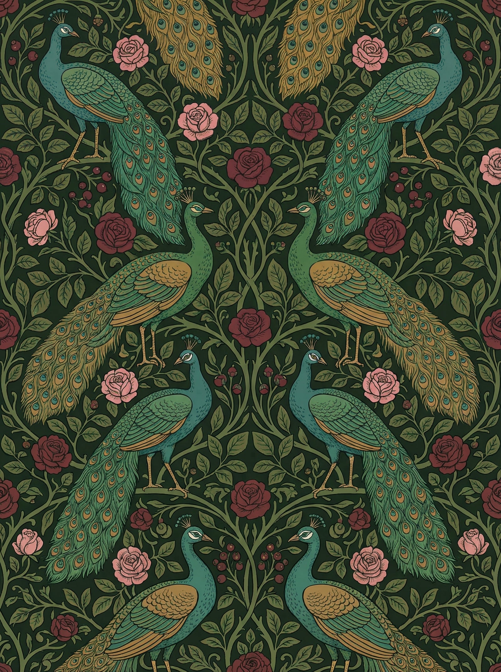 Poster in black frame