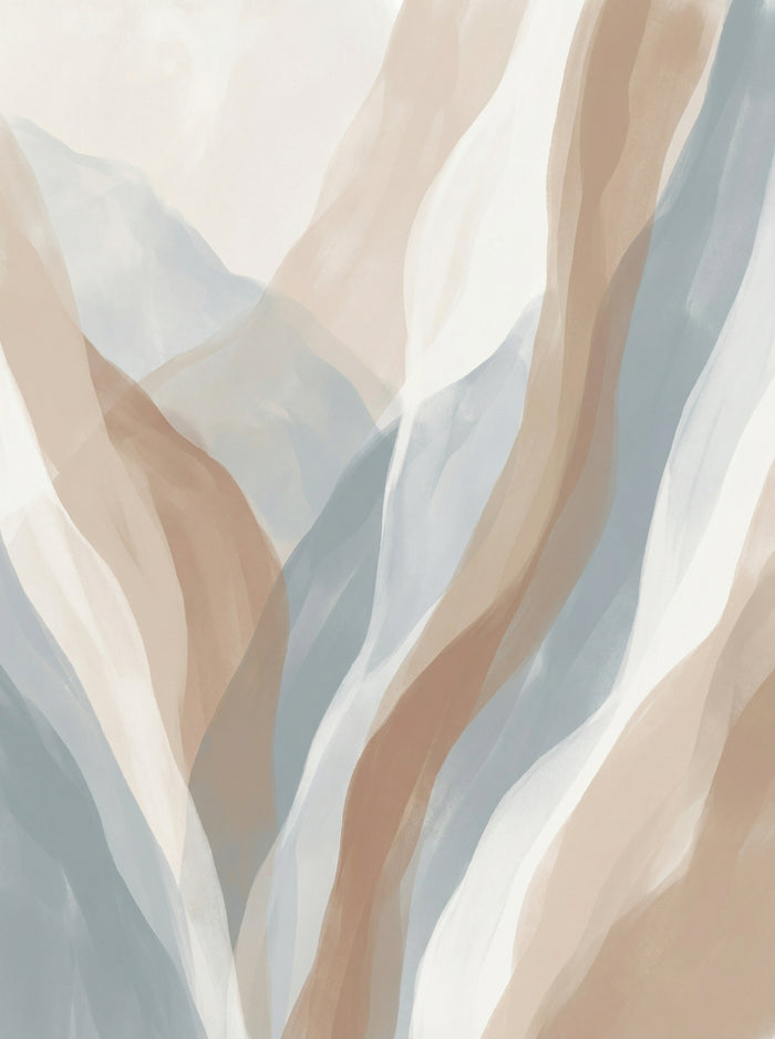 Muted Layers – juliste ja taidepainatus