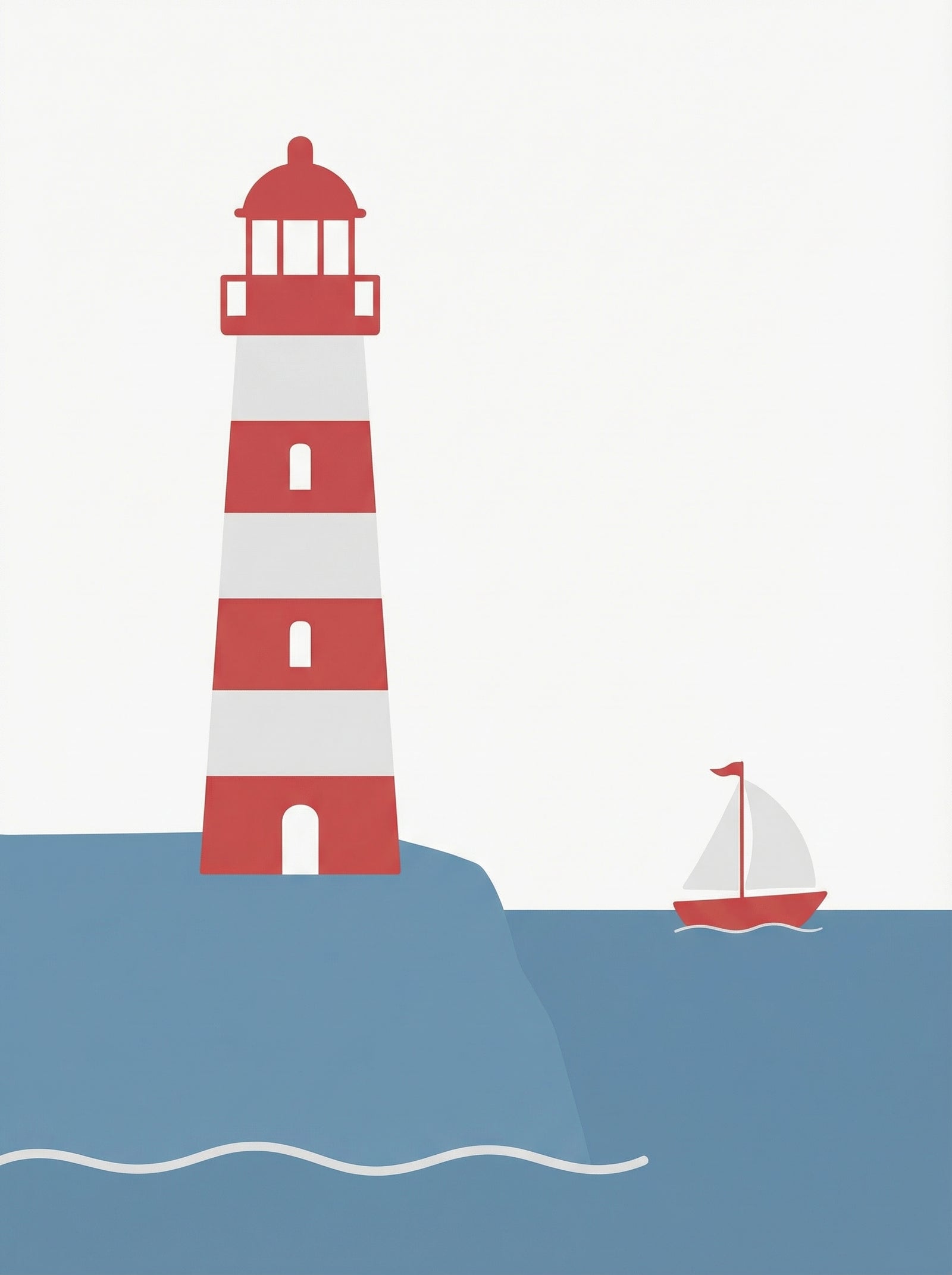 Poster in black frame