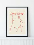 Poster in black frame