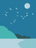 Night Flock Poster – poster and art print
