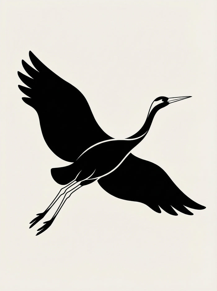 Poster in black frame