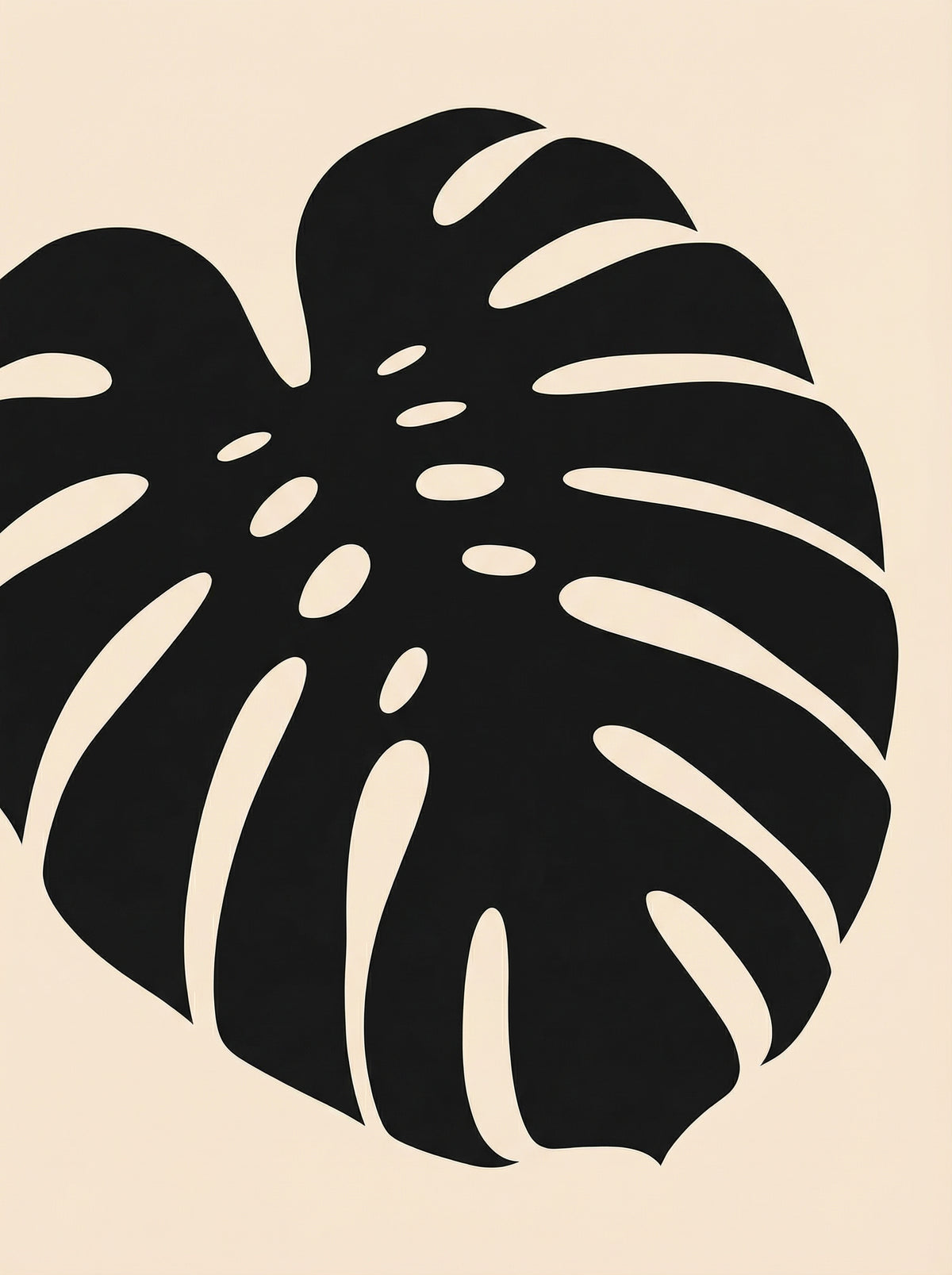 Poster in black frame