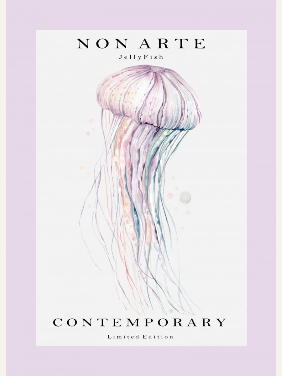 Plakat Non Arte Jellyfish – plakat i druk artystyczny