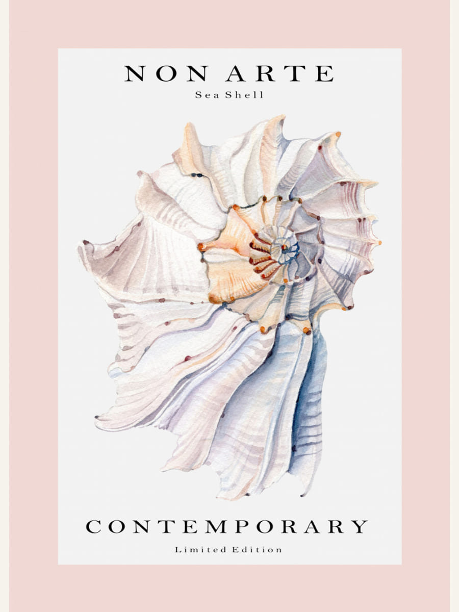 Plakat Non Arte Sea Shell no.1 – plakat i druk artystyczny