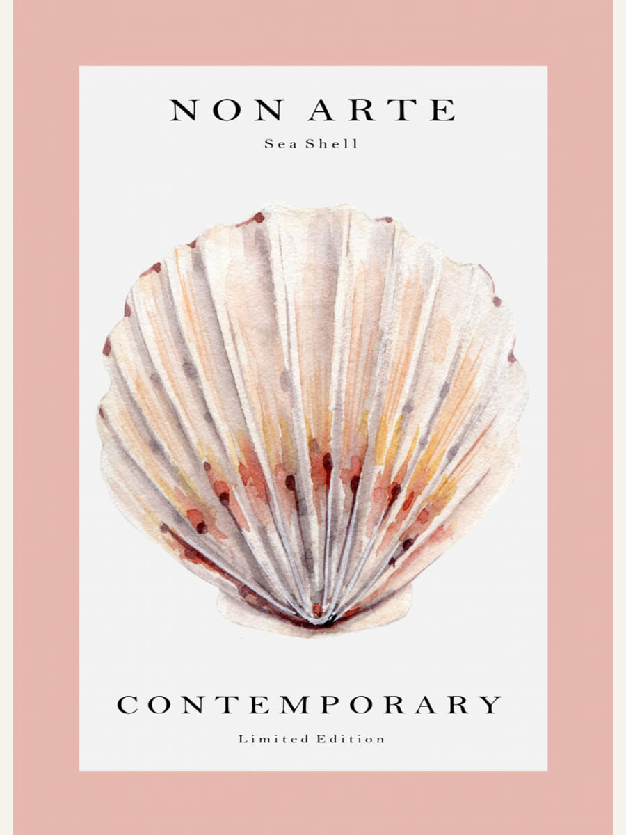 Plakat Non Arte Sea Shell no.2 – plakat i druk artystyczny
