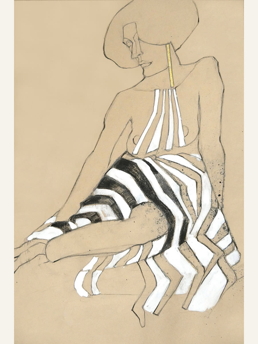 Nude Art Nouveau Poster – poster and art print