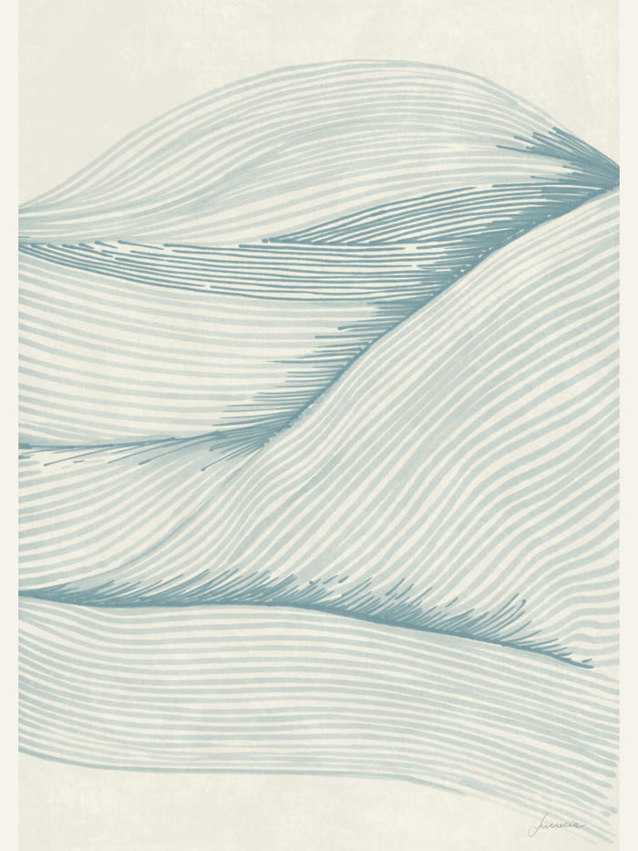 Ocean in lines 02 Poster – Poster und Kunstdruck