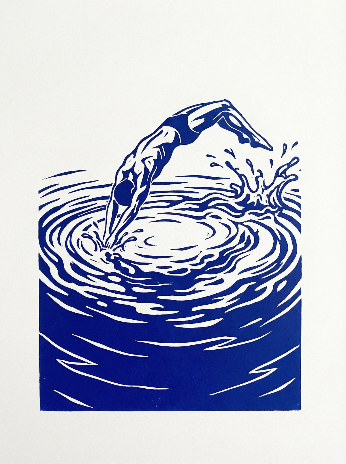 Poster in black frame