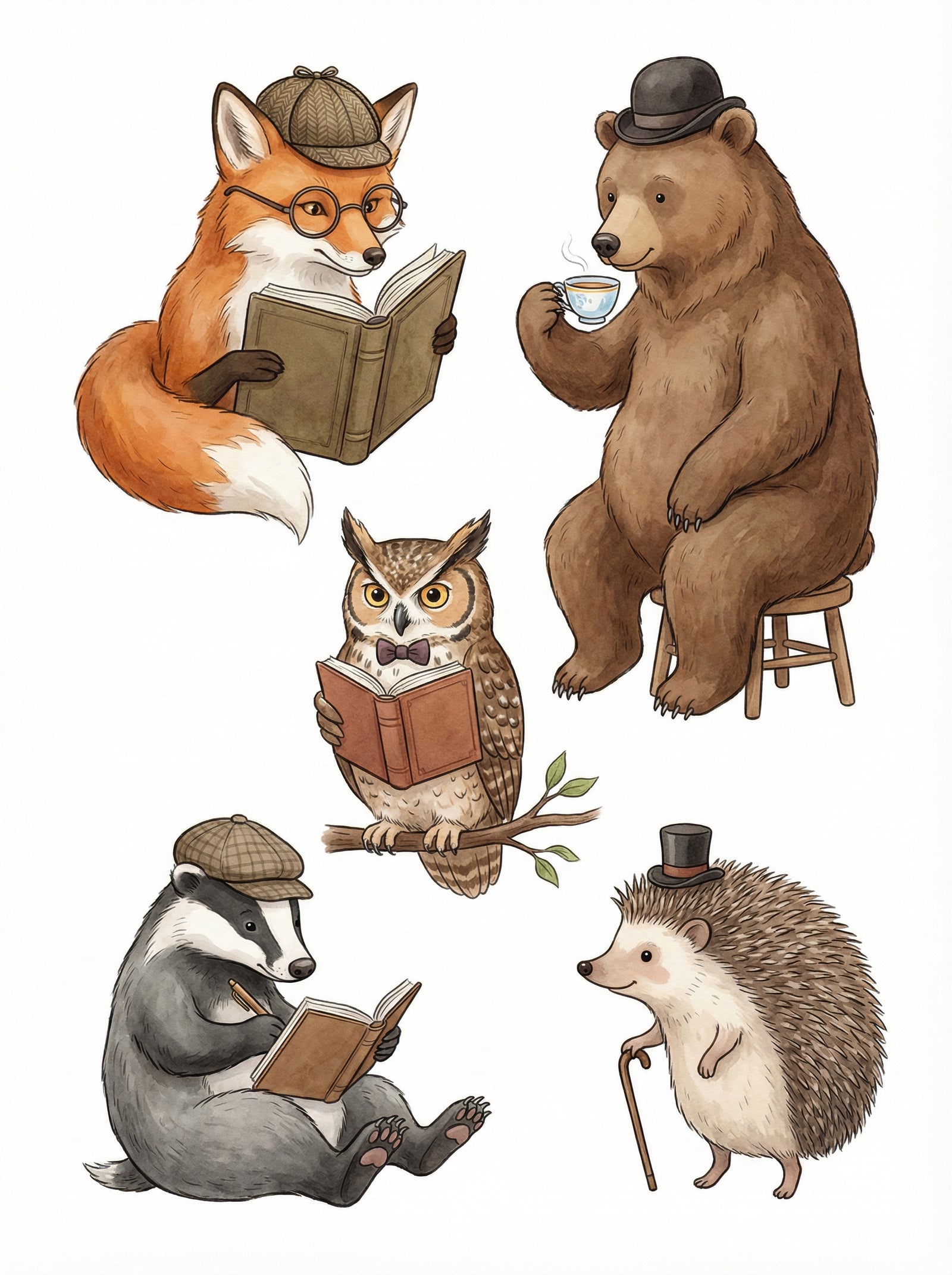 Poster in black frame