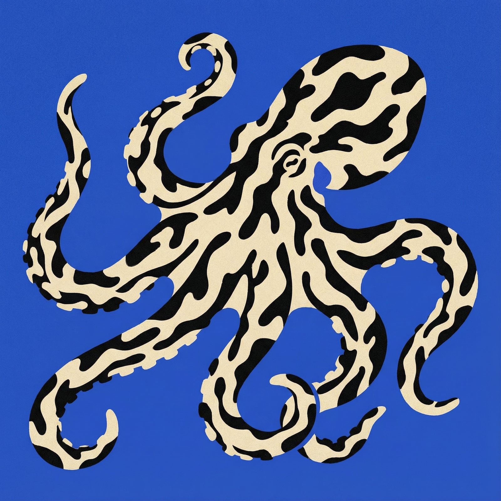 Poster in black frame