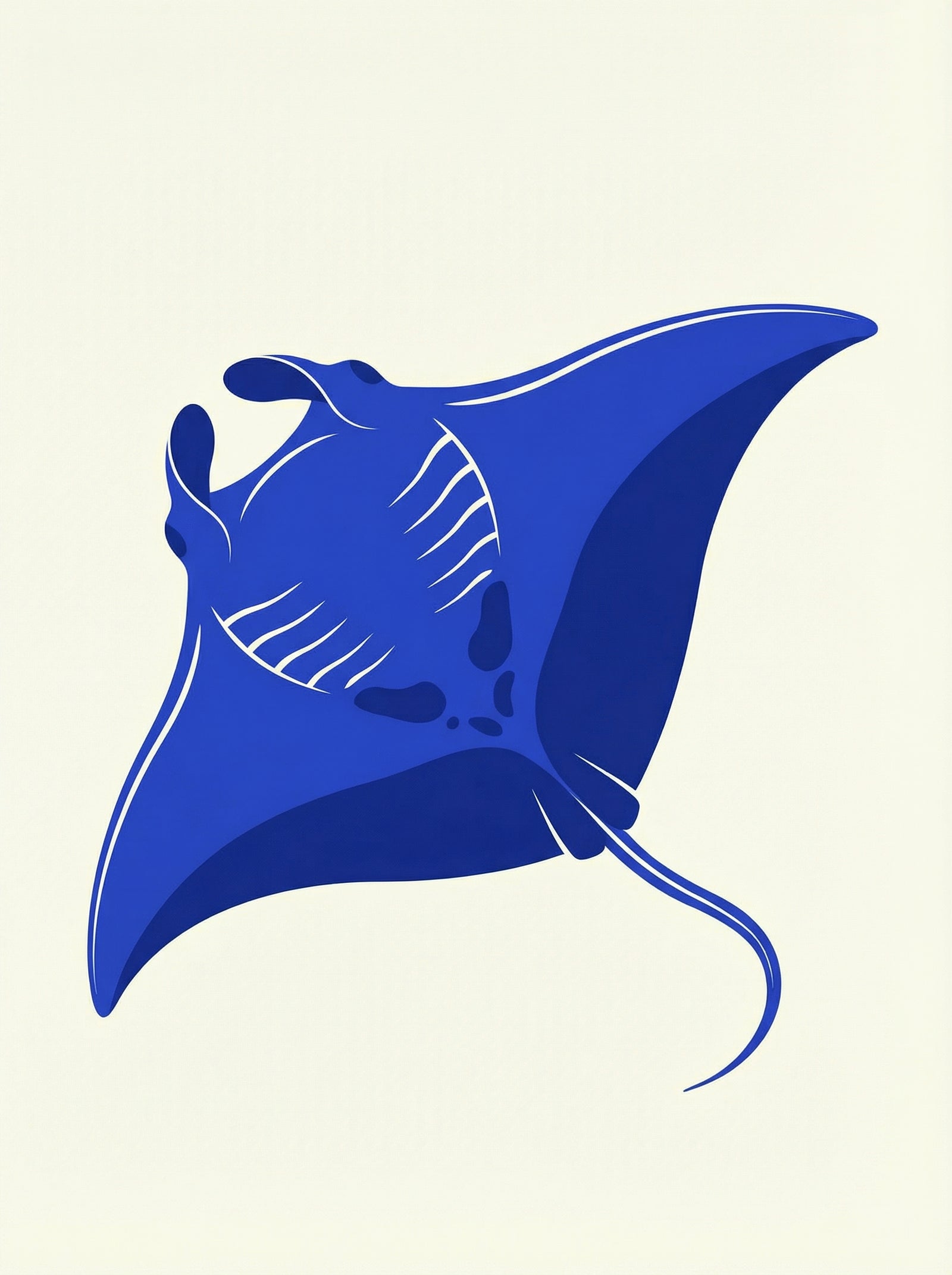 Poster in black frame