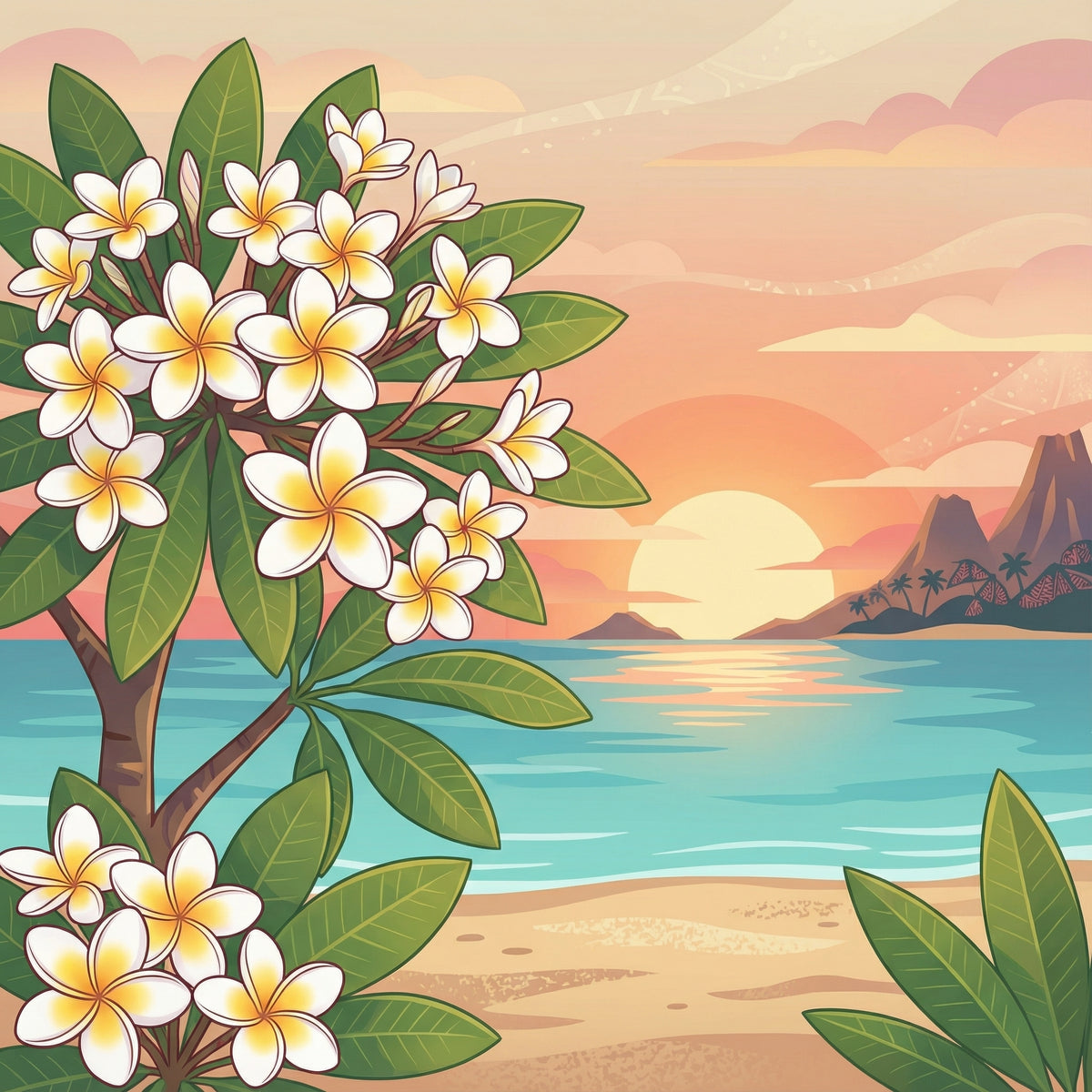 Poster in black frame