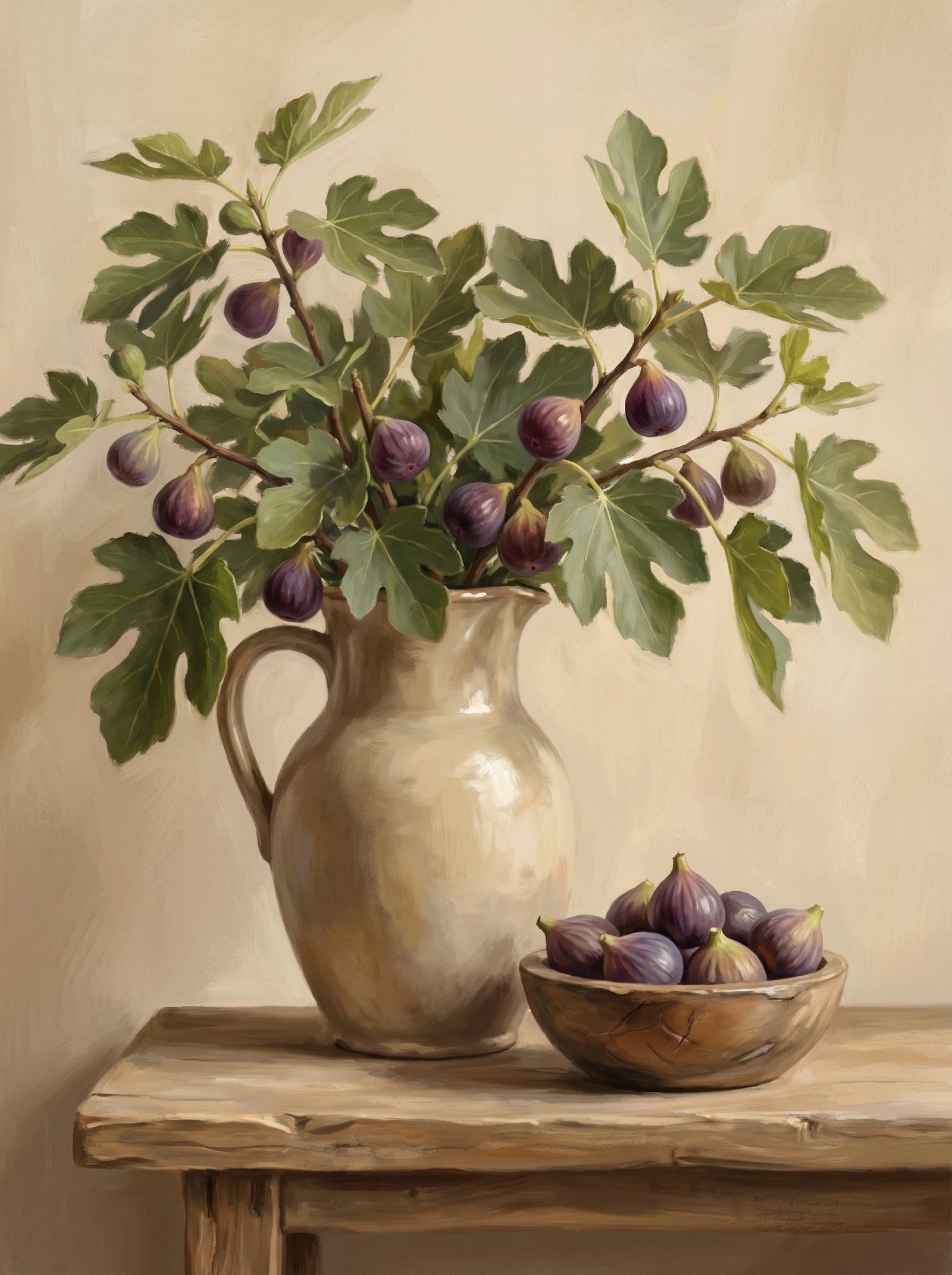 Poster in black frame