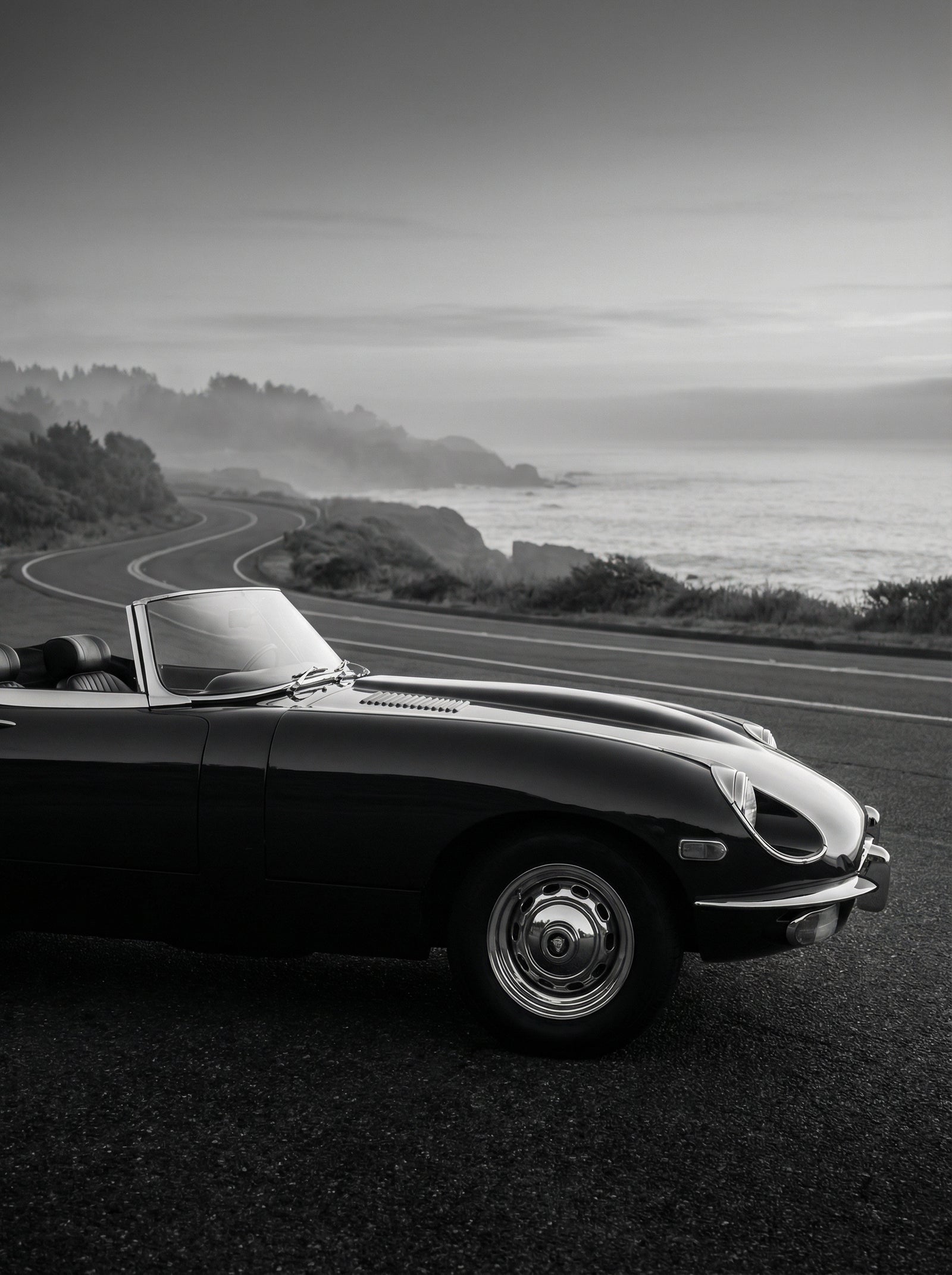 Poster in black frame