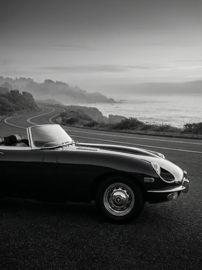 Open Road Porsche – poster och konsttryck