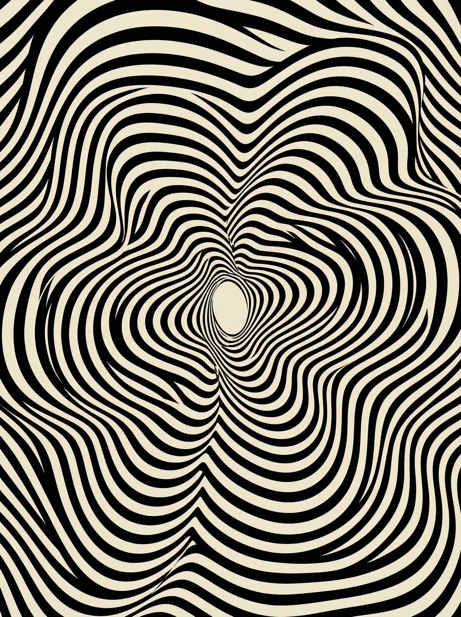 Poster in black frame