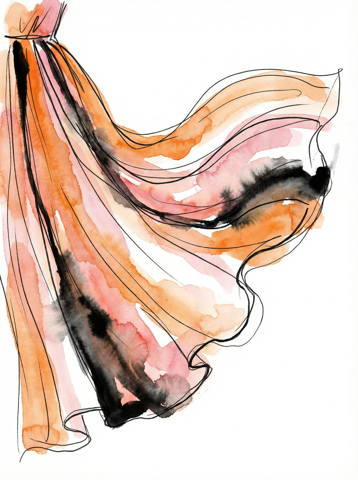 Poster in black frame